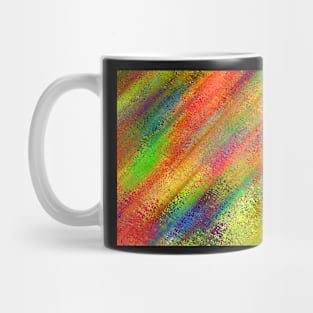 Colored Wax Pattern Mug